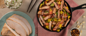 Fajitas de Pechuga de Pavo Ahumada Artesanal