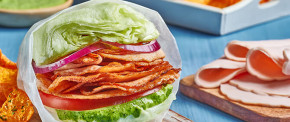 Healthy burger con pavo