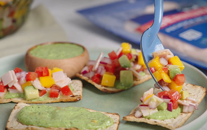 Ceviche tropical
