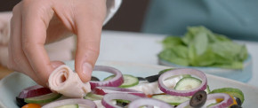 Ensalada griega con Pechuga Horneada
