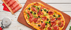 Pizza de Jamón Serrano